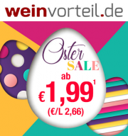 Eieiei! Ostersale bei Weivorteil mit edlen Tr&ouml;pfchen ab 1,99 Euro, also schnell hinhoppeln!