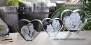 Ein Geschenk in Glas: Dein Foto in 3-D f&uuml;r nur 9.90&euro; statt 35&euro;
