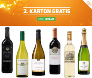 Eine Kiste Wein kaufen und die zweite Kiste Wein gratis bekommen im Weinvorteil Shop