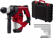 Einhell 4258253 Bohrhammer TC-RH 900 Kit inkl. 12-teiligem Bohrer- & Mei&szlig;elset und Koffer