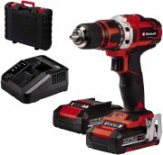 Einhell Akku-Bohrschrauber TE-CD 18/40-1 Li Power X-Change inkl. 2x 1,5 Ah PXC-Akkus und Ladeger&auml;t)
