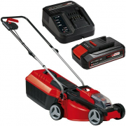 Einhell Akku-Rasenm&auml;her GE-CM 18/30 Li-Solo + Power X-Change Akku & Ladeger&auml;t PXC-Starter-Kit