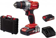 Einhell Akkuschrauber TE-CD 18/2 Li Power X-Change inkl. 2 x 1,5 Ah Akku und Ladeger&auml;t