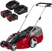 Einhell GE-CM 43 Akku-Rasenm&auml;her Li M Kit Power X-Change mit 2 x 4,0 Ah-Akku und 2 x Ladeger&auml;t