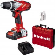 Einhell Power X-Change TE-CD 18 Li Akku-Bohrschrauber inkl. Akku, Ladeger&auml;t und Koffer