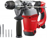 Einhell RT-RH 32 SDS-Plus Bohrhammer inkl. 3 Bohrer, Spitz-/Flachmei&szlig;el und Koffer