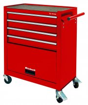 Einhell TC-TW 100 Mobiler Werkstattwagen mit 4 Schubladen und Ablagefach