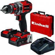 Einhell TE-CD 18/50 Li-i BL Akku-Schlagbohrschrauber mit 2 x 2,0 Ah Akku