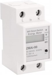 Einphasige Din Rail WiFi Intelligente Energiez&auml;hler Stromverbrauch Kwh Meter ​