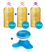 Eis.de Tagestipp: Massager inkl. 3 x 250 ml Massage&ouml;l gratis