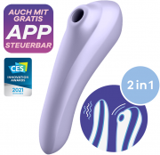 Eis.de Tagestipp: Satisfyer Dual Pleasure Air Pulse Druckwellenvibrator mit App gratis