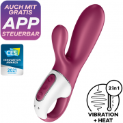 Eis.de Tagestipp: Satisfyer HOT BUNNY Bluetooth Rabbit Vibrator mit APP & W&auml;rmefunktion