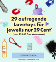 Eis.de Tipp: 29 Lovetoys f&uuml;r jeweils 29 Cent