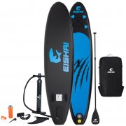 EISHAI Sharkbite Stand Up Paddle Board inkl. Paddel, Pumpe, Tasche & Zubeh&ouml;r