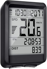 EIVOTOR Kabelloser Wireless Fahrrad Computer mit LED Hintergrundbeleuchtung