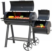 El Fuego Buffalo AY 568 BBQ Smoker mit separater Feuerkammer
