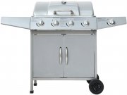 El Fuego Dayton 4 Hauptbrenner Gasgrill mit Seitenbrenner bei GartenXXL f&uuml;r 98,99 Euro