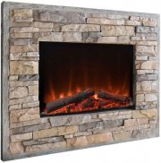 El Fuego Florenz Elektrokamin Wandmontage mit 2 Heizstufen: 750/1.500 W f&uuml;r 119,99&euro; statt 129&euro;
