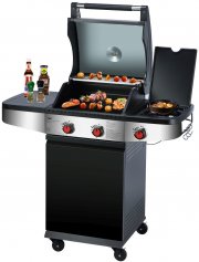 El Fuego Gasgrill Houston 2 Brenner + 1 Seitenbrenner