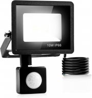 &lrm;ELEING 10W LED Strahler mit Bewegungsmelder