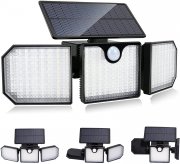 &lrm;Elekin 230 LED Outdoor Solarlampe mit Bewegungsmelder