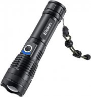 Elekin 3000 Lumen LED Taschenlampe USB Aufladbar mit 5 Licht-Modis