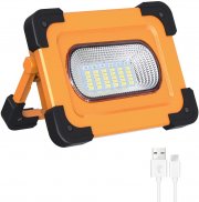 Elekin 60W Solar LED Arbeitsstrahler wiederaufladbar mit 4 Lichtmodi