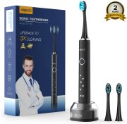 Elektrische Zahnb&uuml;rste, Homever wiederaufladbare Schallzahnb&uuml;rste, 50% Rabatt auf , nur 14.99&euro;