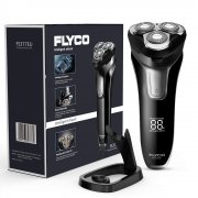 Elektrischer FLYCO Barthaar Rassierer u. Trimmer mit LED Display nur 29,99&euro; statt 49,99&euro;