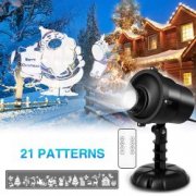 Elelight 3D LED Projektor Weihnachtsmann f&uuml;r 5,20 &euro; statt 12,99 &euro; mit Gutschein