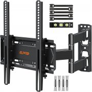 ELIVED Wandhalterung Schwenkbar Neigbar f&uuml;r 26-55 Zoll Flach und Curved TV