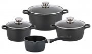 ELO 91580 Alucast 4-teiliges Aluminiumguss Topf-Set