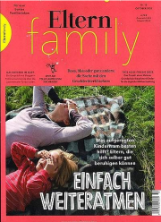 ELTERN FAMILY Jahresabo (12 Ausgaben) + 50 Euro Gutschein f&uuml;r Amazon, BestChoice oder Rossmann