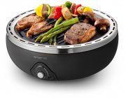Emerio BGP-115557.1 portabler BBQ Holzkohle Tischgrill mit Ventilation
