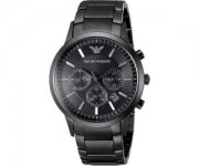 Emporio Armani AR2453 Schwarz Chronograph Herren Uhr f&uuml;r nur 84,99&euro; statt 124,90&euro;