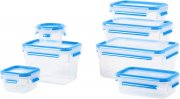Emsa N10316 Clip & Close Frischhaltedosenset 7-teilig