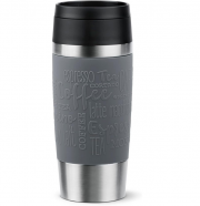 Emsa N20205 Travel Mug Classic 0,36 Liter Edelstahl Isolierbecher