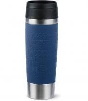 Emsa N20221 Travel Mug Classic Isolierbecher 0,5 Liter mit Komfort-Schraubverschluss