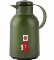 Emsa N40121 1,5 Liter Samba Isolierkanne mit Quick Press Verschluss