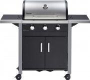 Enders Chicago 3 Gas-Grillwagen mit 3 stufenlos regulierbaren Edelstahlbrenner