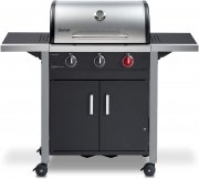 Enders CHICAGO 3 R TURBO Gasgrill mit Gussrost, 3-Brenner, Edelstahl-Deckel mit Grill-Thermometer
