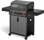 Enders Hyde 4 SIKR Turbo 4-Brenner Gasgrill mit Infarot-Backburner und Seitenkocher
