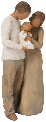 Enesco 27268 Figur Demdaco: Jetzt sind wir zu dritt