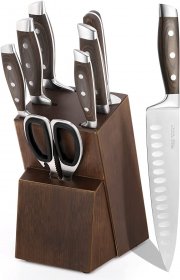 Enfmay Profi Messer Set mit Messerblock