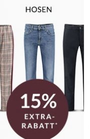Engelhorn &ndash; 15% Rabatt auf Hosen