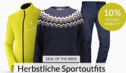 Engelhorn Sport: 10% auf Herbstliche Sportoutfits
