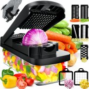 Enleber Mandoline Multi Gem&uuml;seschneider und Gem&uuml;sehobel