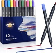 EooUooIP 12-teiliges Aquarell-Pinselstifte Set