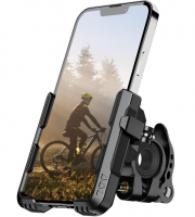 Eowihor Universal Fahrrad und Motorrad Handyhalterung 360&deg; Drehbar