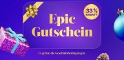 EPIC Games Store - Holiday Sale mit 33% Rabatt ab 14,99&euro; Einkaufswert - Gutschein im Kundenkonto